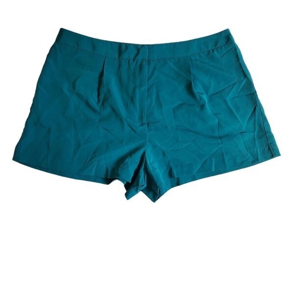 Forever 21 blueish green shorts sz M - Picture 1 of 13